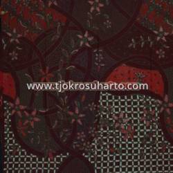 BHH 194 Bahan Hem/Rok Katun kombinasi tulis print malam Sk HMA