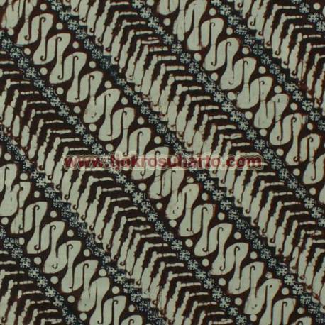 BCP 181 Batik Jogja Cap Motif Parang Cantel seling modang 240 cm