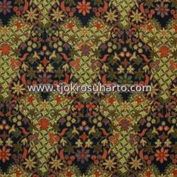 Bahan sarimbit printing Pekalongan Kembangan warna L 217X115 cm CLE