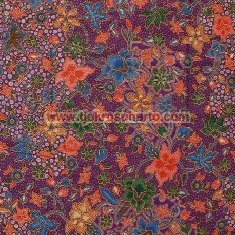 BHR 656 Bahan sarimbit printing Pekalongan Kembangan warna S 217X115 cm CLE