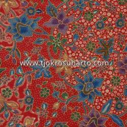 BHR 658 Bahan sarimbit printing Pekalongan Kembangan warna U 217X115 cm CLE