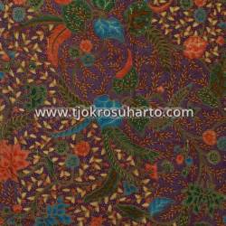Bahan sarimbit printing Pekalongan Kembangan warna N 217X115 cm CLE