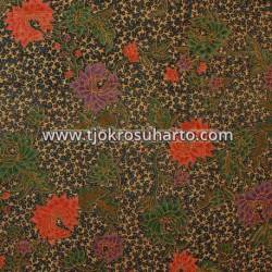 Bahan sarimbit printing Pekalongan Kembangan warna CC 217X115 cm CLE