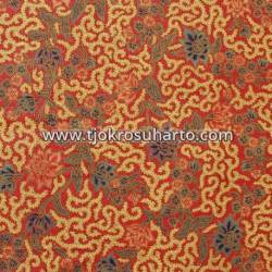 Bahan sarimbit printing Pekalongan Kembangan warna B 217X115 cm CLE