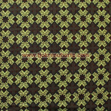 Wiyar Banyumasan Printing Rakitan ceplok kembang jeruk CLE