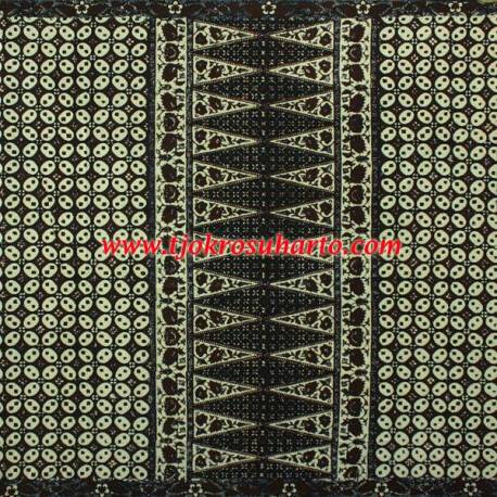 Sarung tumpal sogan Yogya CC Kawung Sen ANS