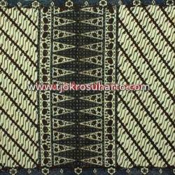 BHG 079 Sarung tumpal sogan Yogya C Parang Tuding ANS