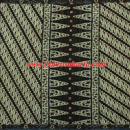 BHG 092 Sarung tumpal sogan Yogya F Parang Cantel Cecek ANS