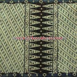 BHG 106 Sarung tumpal sogan Yogya H parang Daun Cantel ANS