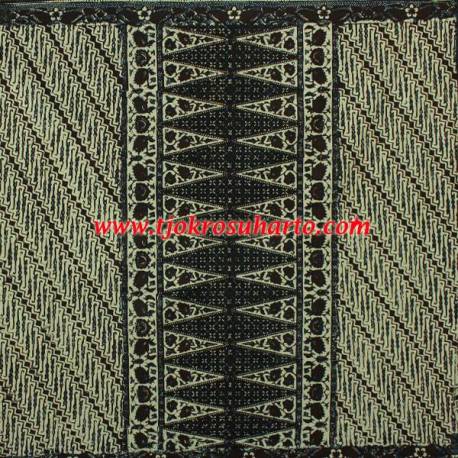 BHG 124 Sarung tumpal sogan Yogya L Parang cantel ANS