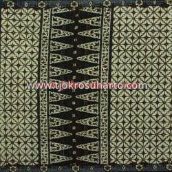 Sarung tumpal sogan Yogya S Kawung Prabu ANS