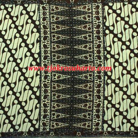 Sarung tumpal sogan Yogya T Parang Barong ANS