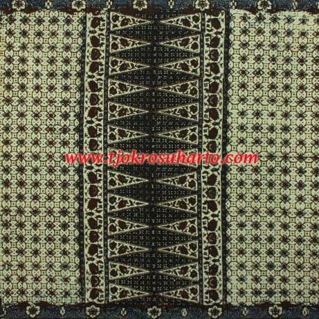 BHG 136 Sarung tumpal sogan Yogya X Kawung Kembang ANS