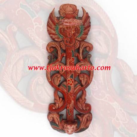 CTB 035 Tempat Keris Dinding Lung HB 13x41 cm CTH 021 SPD