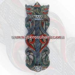 CTB 042 Tempat Keris Dinding Lung pakualam 14x36 cm cth 025 SPD