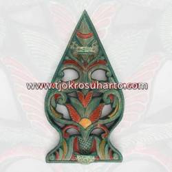 CTB 043 Tempat Keris Dinding gunungan 26x47 cm cth 026 SPD