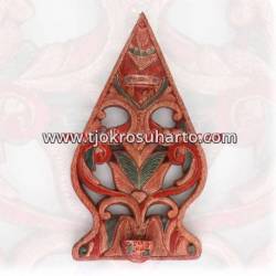 CTB 044 Tempat Keris Dinding gunungan 26x47 cm cth 026 SPD