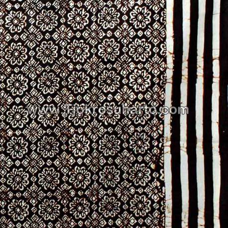 BCP 558 Batik Yogya Cap  Petilan Slarak Nitik Godong Telo