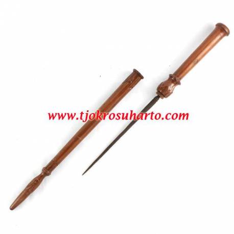Stock komando Kayu nongko 60 cm model 3