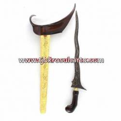 CSS 321 Keris Ladrang Solo Sonokeling nogo siluman tatah emas
