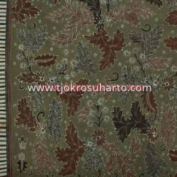 Bahan Hem/rok tulis riningan Colet Daun Kates RTI