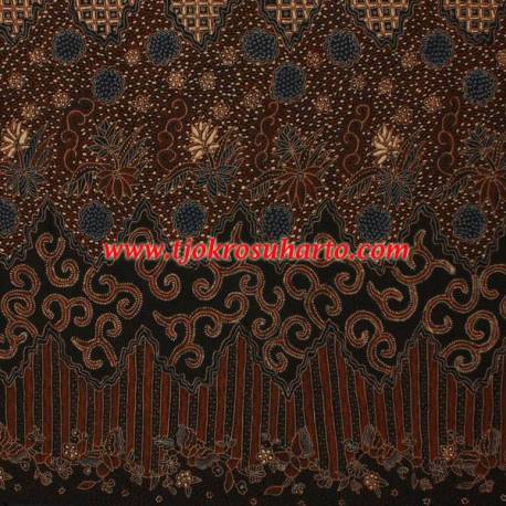 Bahan Hem/rok tulis riningan sogan Debyah manggaran tumpal Gabahan RTI