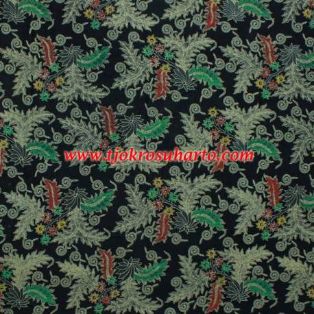 BHR 741 Bahan sarimbit Kombinari Sogan colet lawasan Debyah cemeng 2,4 m HSN