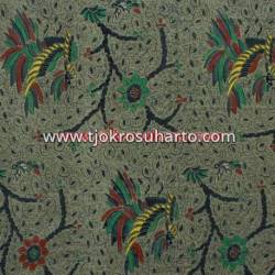 Bahan sarimbit Kombinari Sogan colet lawasan Cendrawasih ukel 2,4 m HSN