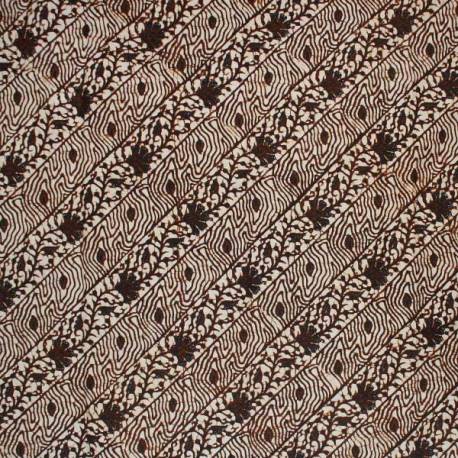 BCP 347 Batik Yogya Cap  Petilan Parang Soco seling kembang BTN