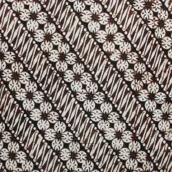 BCP 395 Batik Yogya Cap  Petilan kawung prabu seling centung BTN