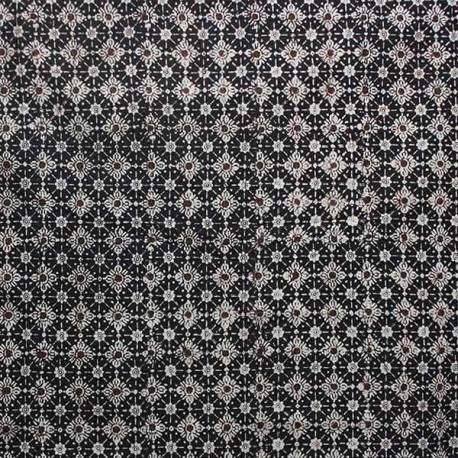 BCP 343 Batik Yogya Cap  Petilan Nitik Kembang randu