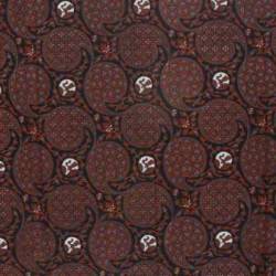 BBR 109 Batik Kombinasi Jogja Motif Keong Renteng cemeng SMT X