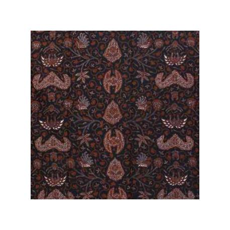 BBR 064 Batik Kombinasi Jogja Motif Wahyu tumurun cemeng SMT X
