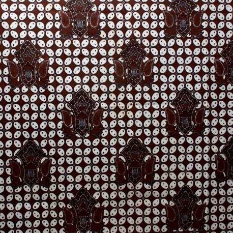 BBR 052 Batik Kombinasi Jogja Motif Kawung Gurdo SMT X
