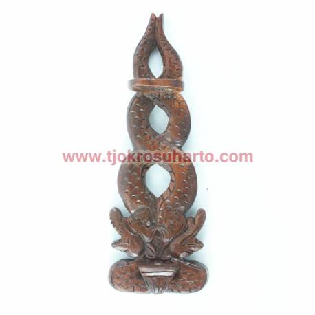 CTP 110 Tempat Keris Dinding Tanggung Nogo Sisik Gubet WYM