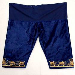 HKB 111 Celana Bludru Minyak Biru SGM