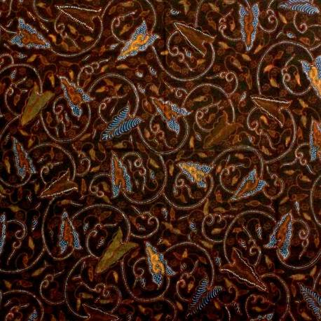 BAP 847 Batik Jogja Tulis Motif Daun keladi mawur riningan RTI