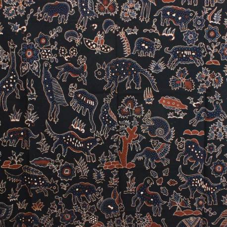 BAP 375 Batik Jogja Tulis Motif Buron Wono TNH