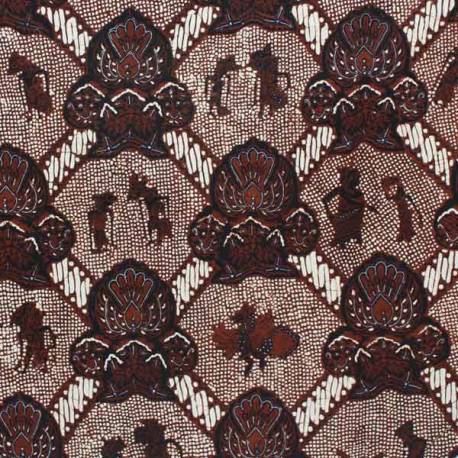 BAR 168 Batik Jogja Tulis Motif Ciptoning Wayang