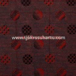 BHT 221 Kain tenun lurik batik bola merahHGG