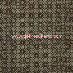 Bahan Hem/rok batik Cap kelengan kawung soklatan BTN