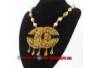 EPK 127 Kalung Mutiara jambon liontin cannel emas 46 cm YNN (17)