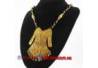 EPK 138 Kalung Mutiara hitam liontin baju lengan panjang emas 46 cm YNN (20d)