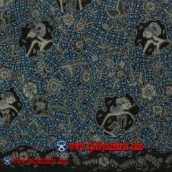 Bahan hem/rok Tulis Warna alam Boket ceplok wayang SPR