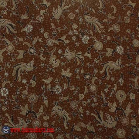 Bahan hem/rok Tulis Warna alam boket ceplok peksi SPR