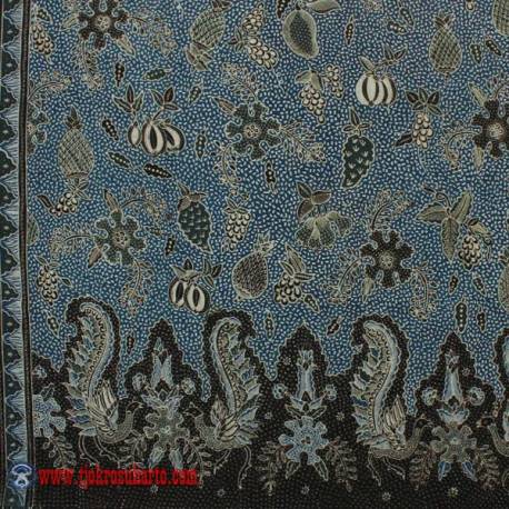 BHA 057 Bahan hem/rok Tulis Warna alam cendrawasih Gabahan SPR