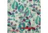 BHR 768 Bahan sarimbit Katun Print malam colet Latar putih kupu besar ungu 240x115 cm SSD