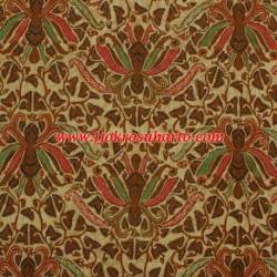 BHH 145 Bahan Hem/Rok batik Kombinasi genes sogan colet pisang Bali 24x115 cm SSD