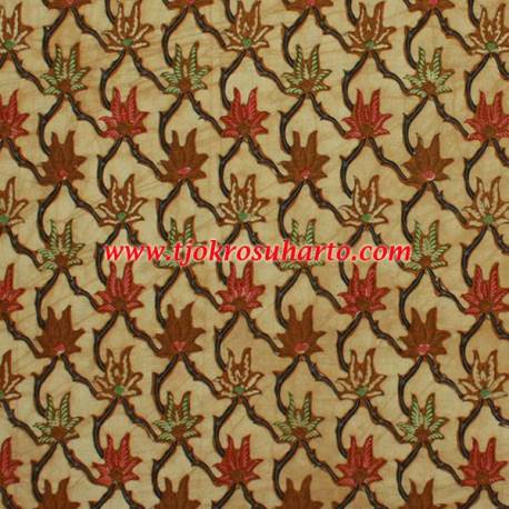 Bahan Hem/Rok batik Kombinasi genes sogan colet kantil 24x115 cm SSD