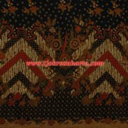 Bahan sarimbit Printing kembang jeruk cendrawasih 240x115 cm